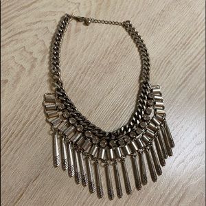 Statement necklace silver